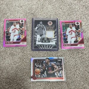 Rj Barrett Toronto Raptors basketball cards